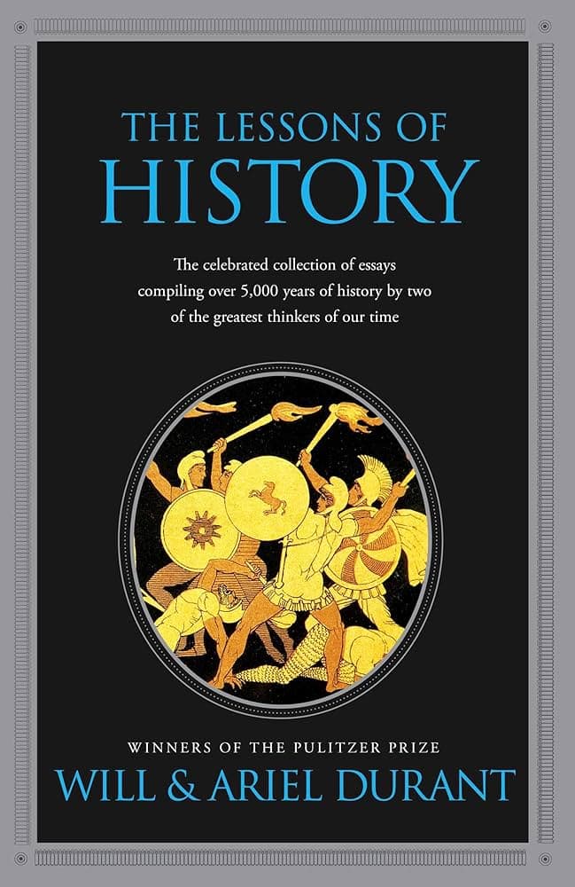 Cover of The Lessons of History
